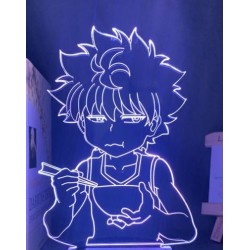 Luminária em Acrílico Hunter x Hunter 03 Killua